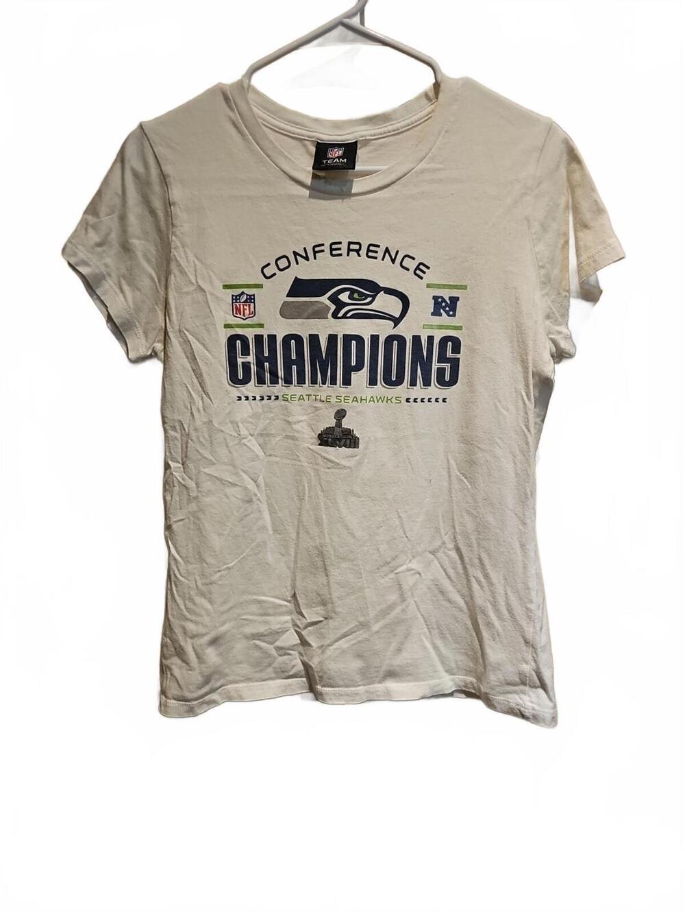 Seattle Seahawks NFL Team Apparel NFC Conference Champions Size S Womens